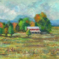 Rabun Gap in Pastel